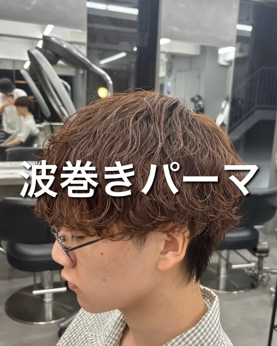 パーマ メンズ カット パーマ メンズパーマ/ くせ毛/こーへいのヘアスタイル