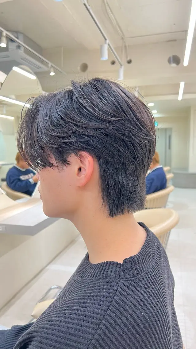 メンズ 横浜/ショート/ レイヤーカットのヘアスタイル
