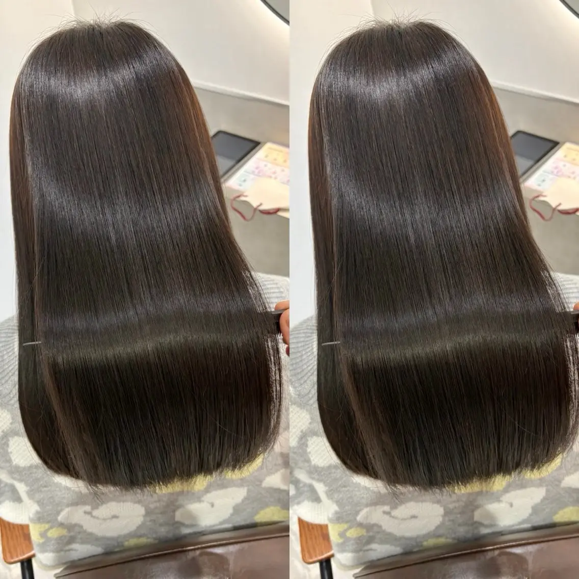 セミロング カラー カット ヘアカラー トリートメント 髪質改善カラー/銀座 /縮毛矯正/森田のヘアスタイル