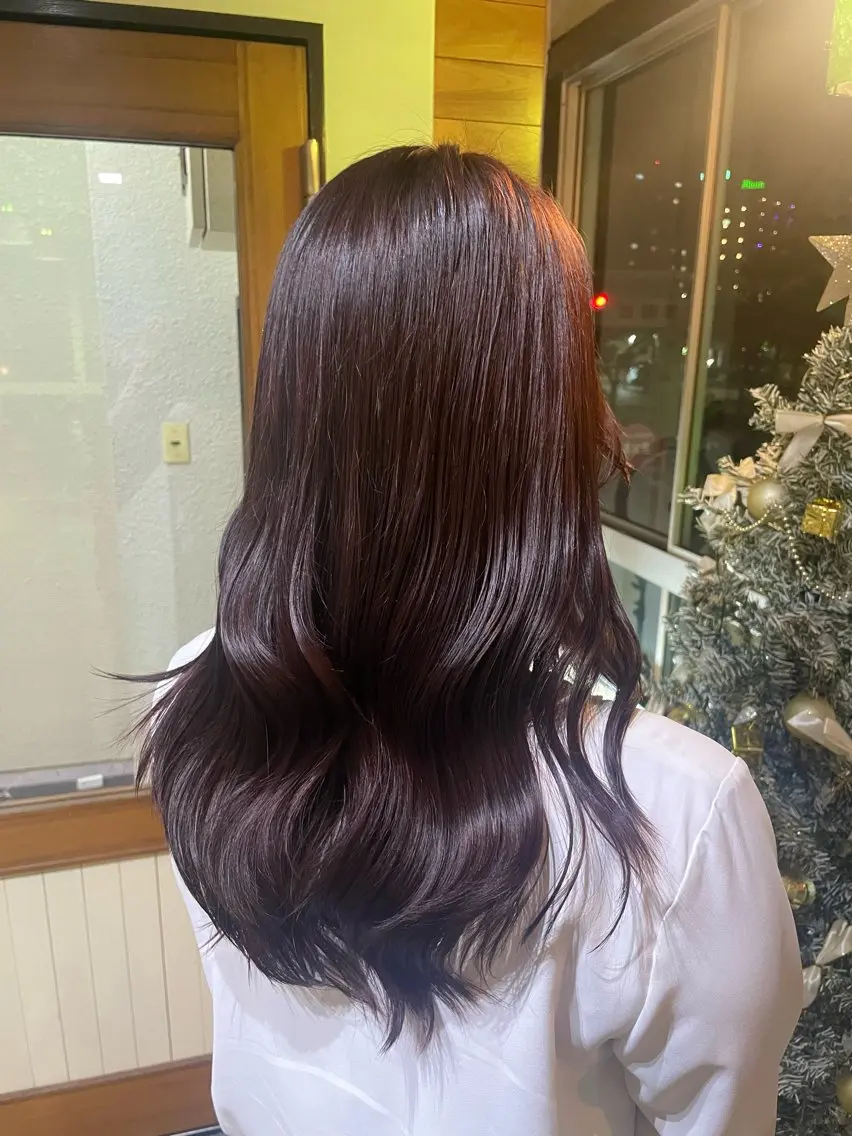 セミロング iro+soi はるかのヘアスタイル