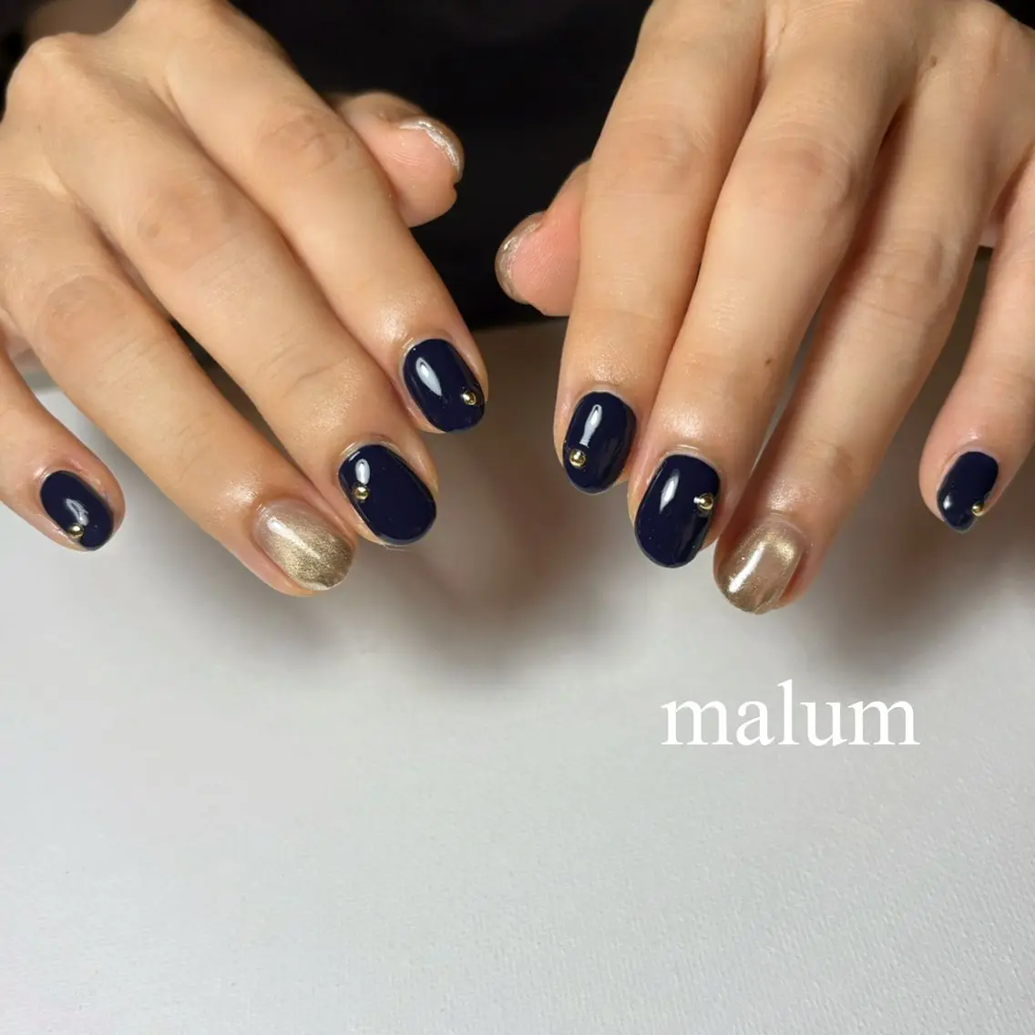 ネイル ハンドネイル malum nailのネイルデザイン