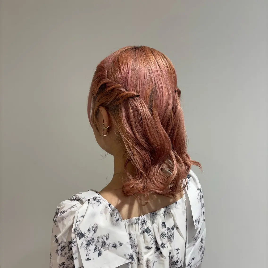 ヘアアレンジ ヘアセット 艶カラー/アレンジ 💟すなおのヘアスタイル