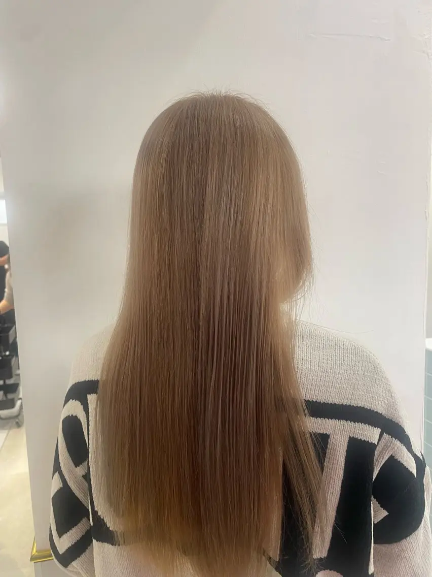 カラー 透明感艶カラー 💛MAHO💛のヘアスタイル