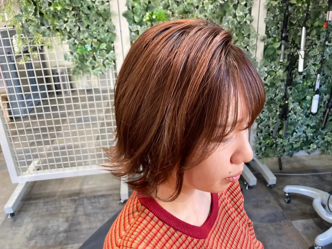 ミディアム カラー 松澤 勇輝のヘアスタイル