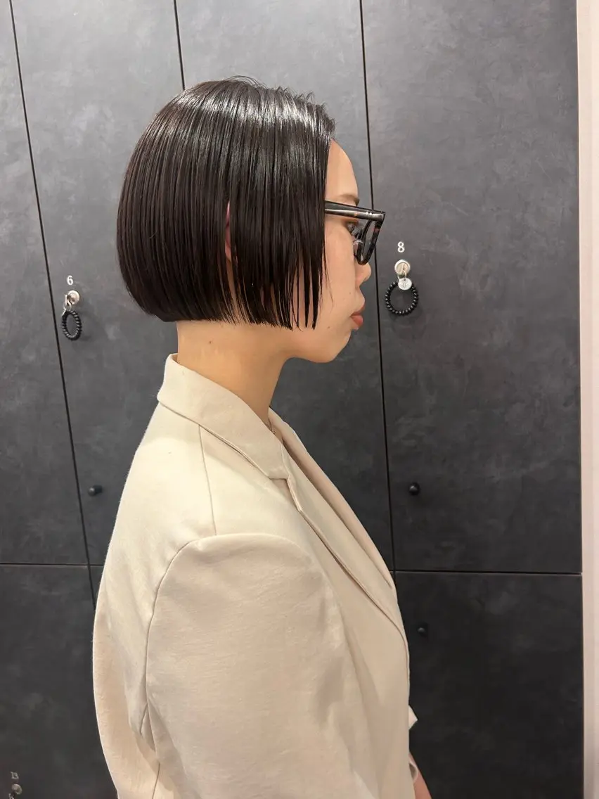 ショート カット ヘアカラー トリートメント 似合わせcut ◎ 倉橋実咲のヘアスタイル