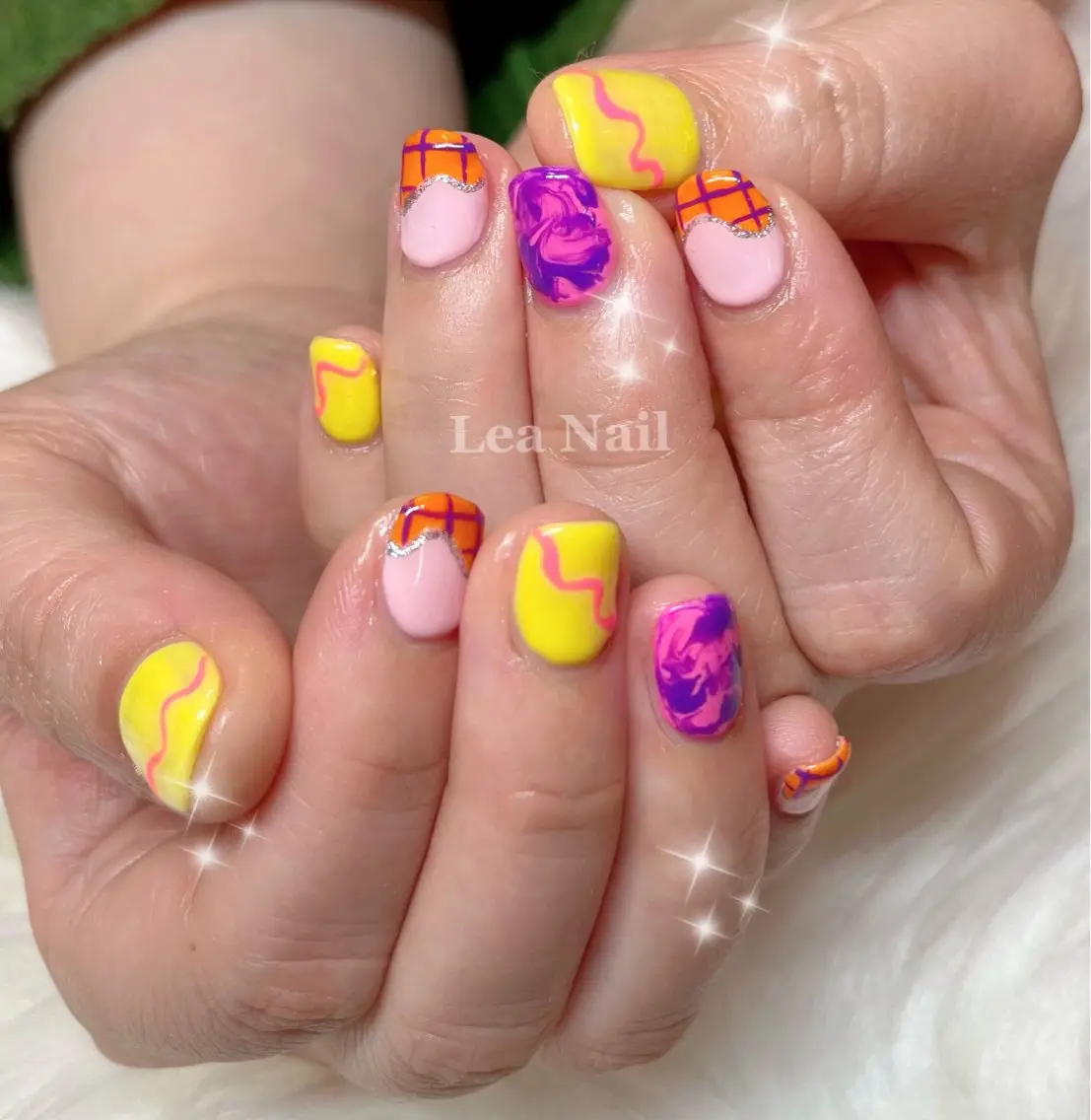 ネイル 持ち込み ハンドネイル Lea Nailのネイルデザイン