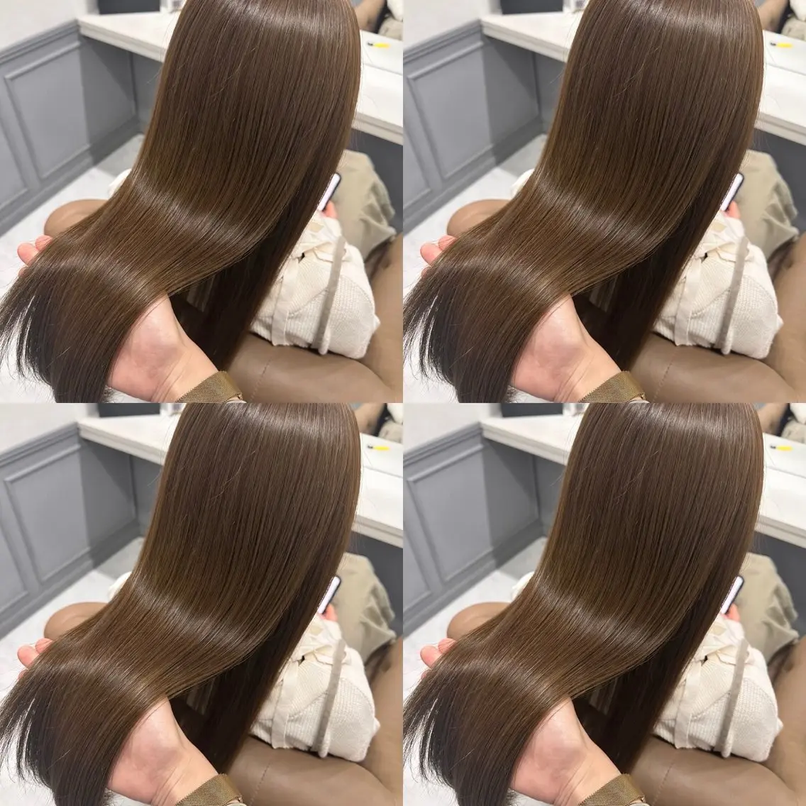 ロング カラー カット ヘアカラー トリートメント 💎髪質改善／艶髪 店長/荻原💎のヘアスタイル