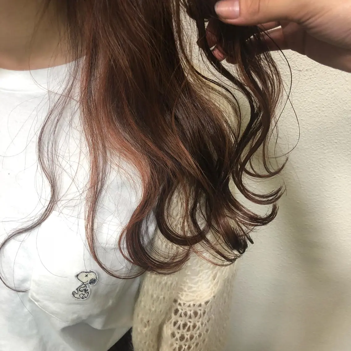ロング カラー ヘアアレンジ 川上 智汐のヘアスタイル