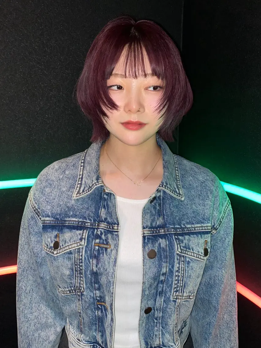 ショート カラー ハイトーンカラー カット ヘアカラー トリートメント mai / linoah˚✧のヘアスタイル