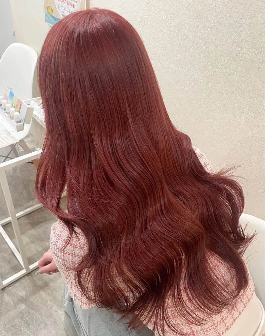 ロング カラー カット ヘアカラー トリートメント 🎀𝑹𝑰𝑲𝑶 🎀【西九条・此花】のヘアスタイル