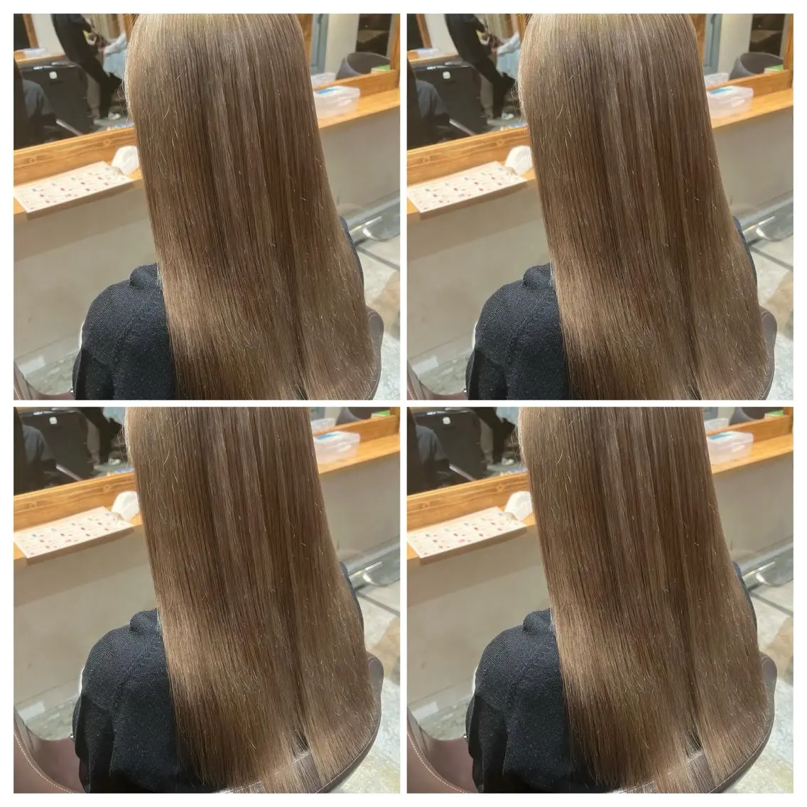 ロング カラー 髪質改善 艶髪矯正 エクステ かいり✂️のヘアスタイル