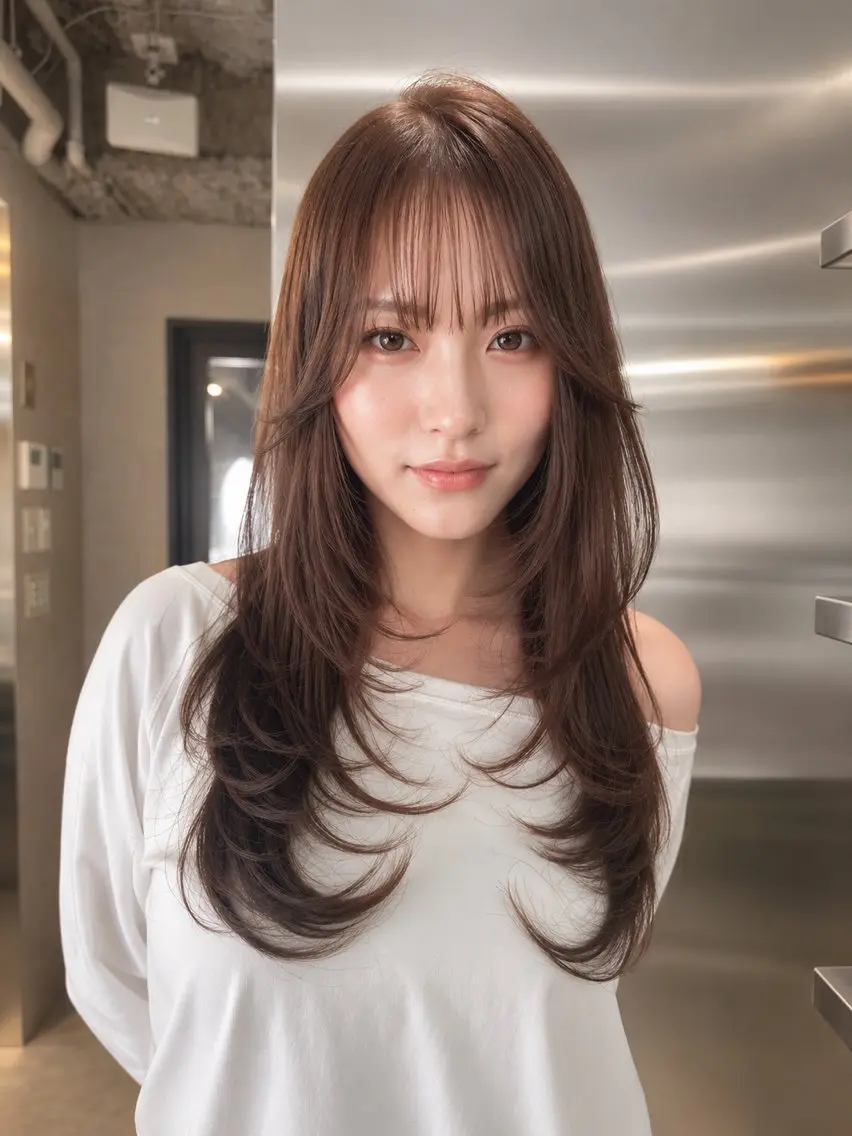 【限定価格クーポン🌹】カット✂️+✨ダメージレスカラー✨+1step 髪質改善トリートメント🫶の写真