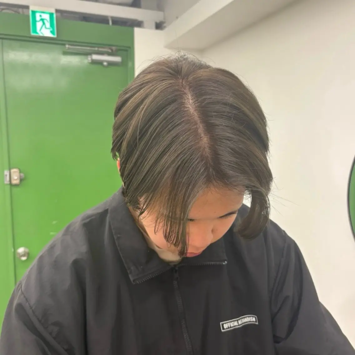 カラー メンズ オリーブカラー ヘアカラー 英 このみのヘアスタイル
