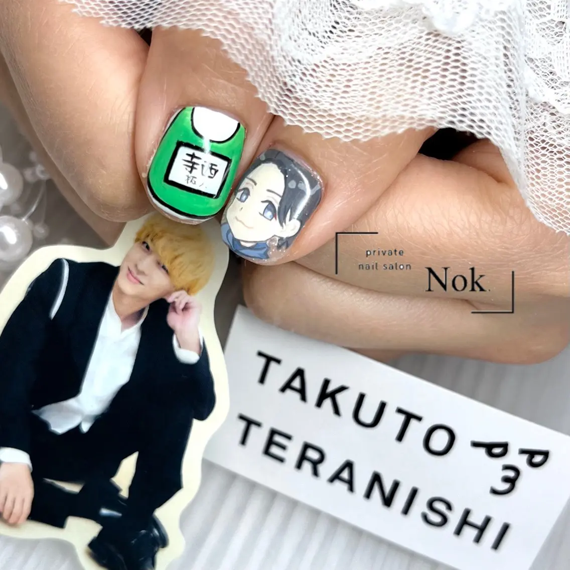 ネイル ハンドネイル 池袋痛ネイル Nok. 渡辺のネイルデザイン
