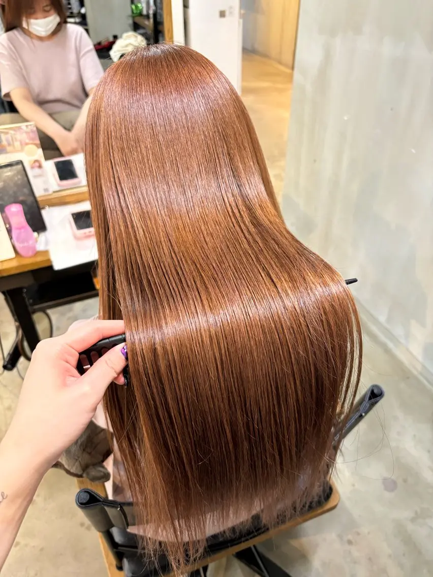 ロング 日比野 紅杏のヘアスタイル