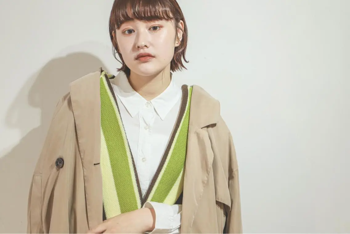 ミディアム 谷澤 朋佳のヘアスタイル