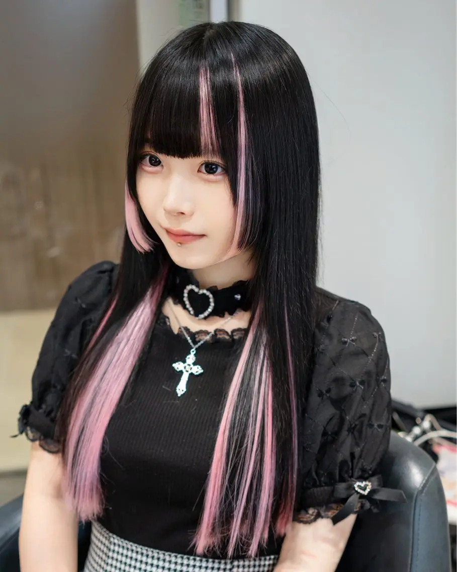 ロング ヘアアレンジ シールエクステ エクステ LOVED 池袋店のヘアスタイル