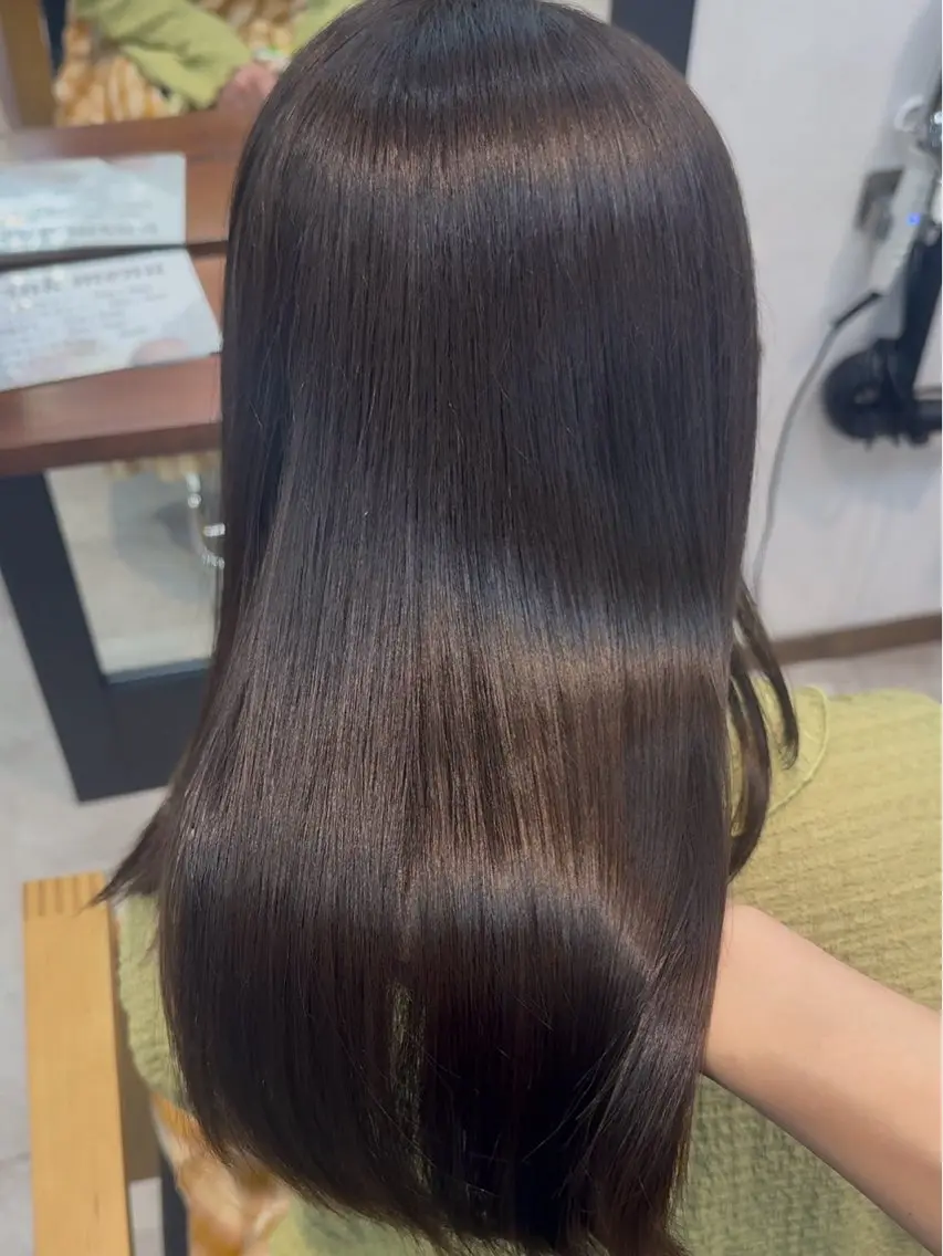 ロング カラー ヘアカラー 松本 倫のヘアスタイル