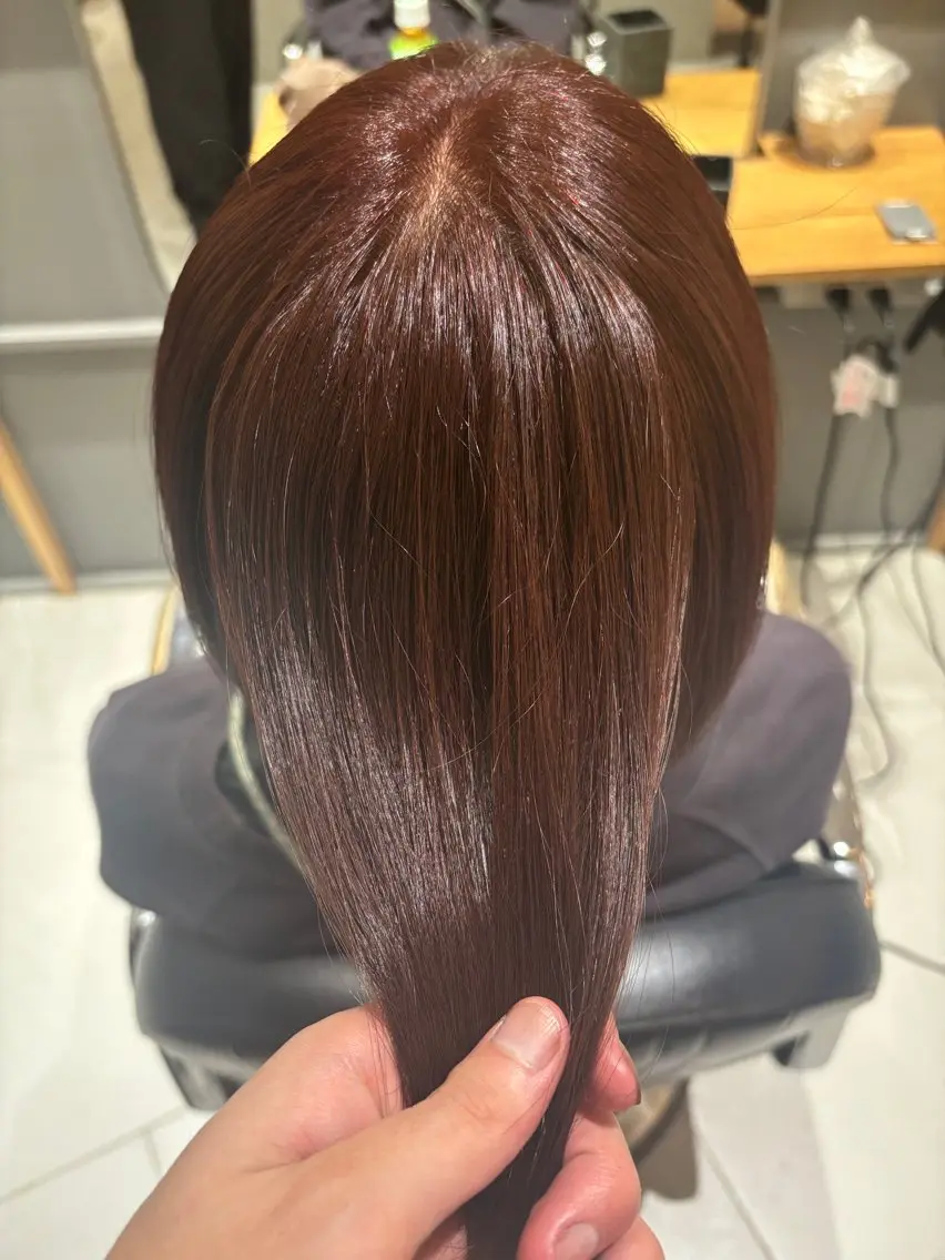 カラー レッドカラー 🐳haruki 🐳のヘアスタイル
