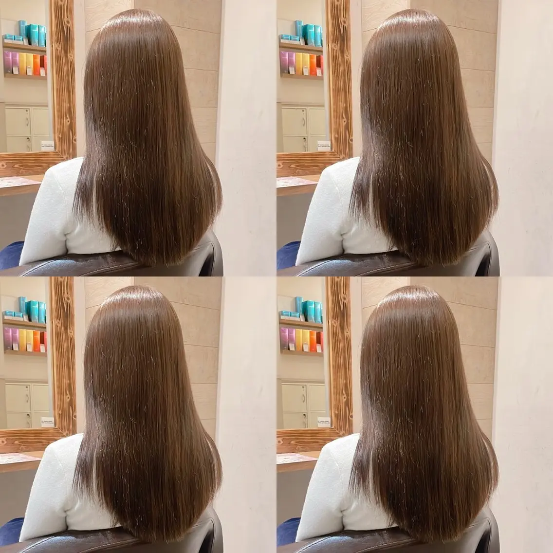 ミディアム カラー カット ヘアカラー Minami. 🩵 再現性特化ヘアのヘアスタイル