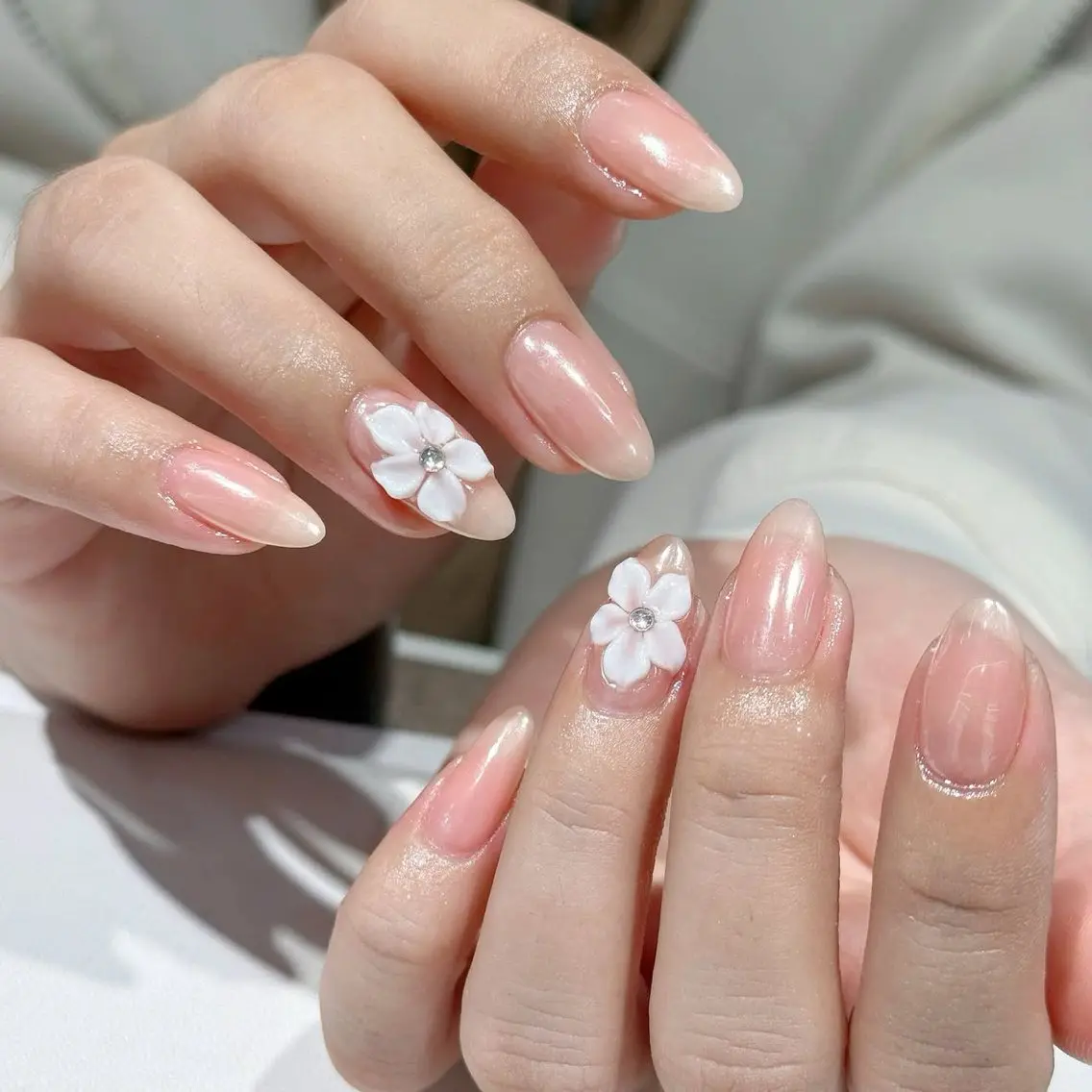 ネイル フラワーネイル ハンドネイル Minette nailrinrinのネイルデザイン