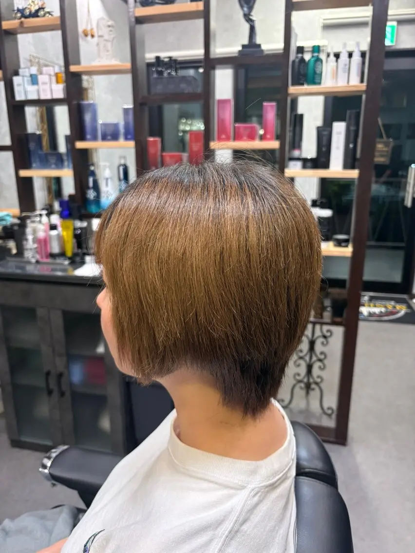 ショート ショートヘア 大平 悟史のヘアスタイル