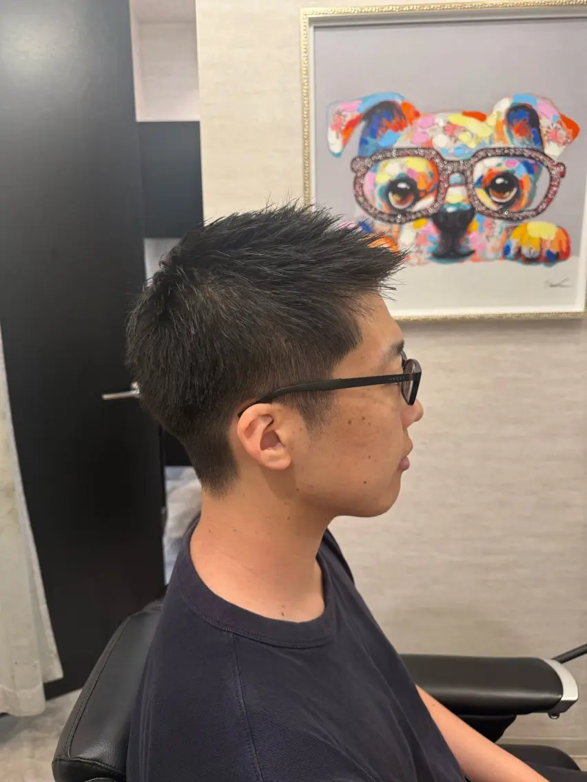 ショート 佐藤 瑛太のヘアスタイル