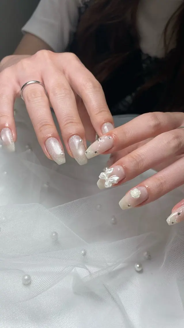 ネイル チークネイル ドット フラッシュネイル フットネイル ジェルネイル ハンドネイル Sugar. ひかり໒꒱˚.*のネイルデザイン
