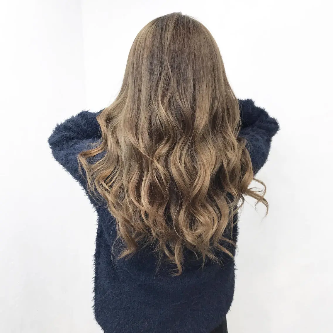 ロング カラー ダブルカラー グレージュ ヘアカラー TATSUYA アートディレクターのヘアスタイル