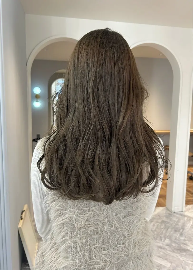 ロング カラー カット ヘアカラー ❕マンツーマン施術❕ 🍊Moemiのヘアスタイル