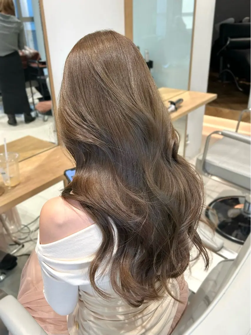 ロング カラー カット ヘアカラー トリートメント 💘大人可愛く💘 Natsuki❥❥❥のヘアスタイル