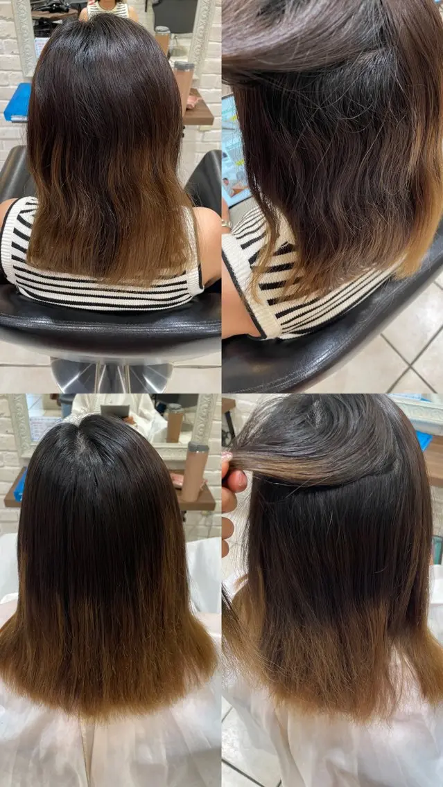 ミディアム 縮毛矯正 🌼 misaki 🌼のヘアスタイル