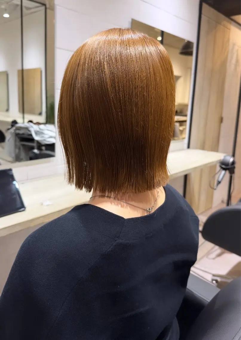ショート カット 縮毛矯正 SAHO /縮毛矯正 /オリーブ🌿のヘアスタイル