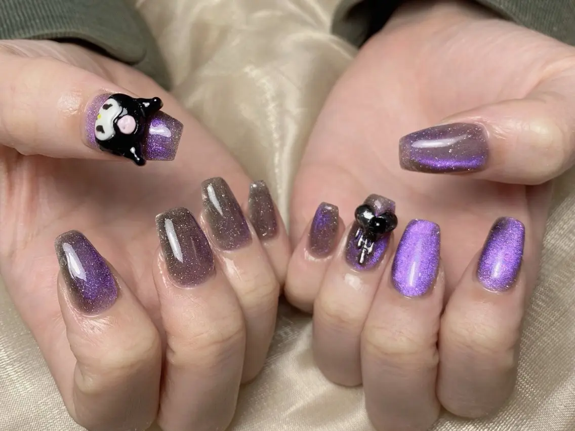ネイル マグネットネイル ハンドネイル ハンドケア 🫧M. nailsのネイルデザイン