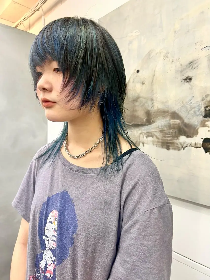 【初回限定】⭐️ウルフカット+トリートメントの写真