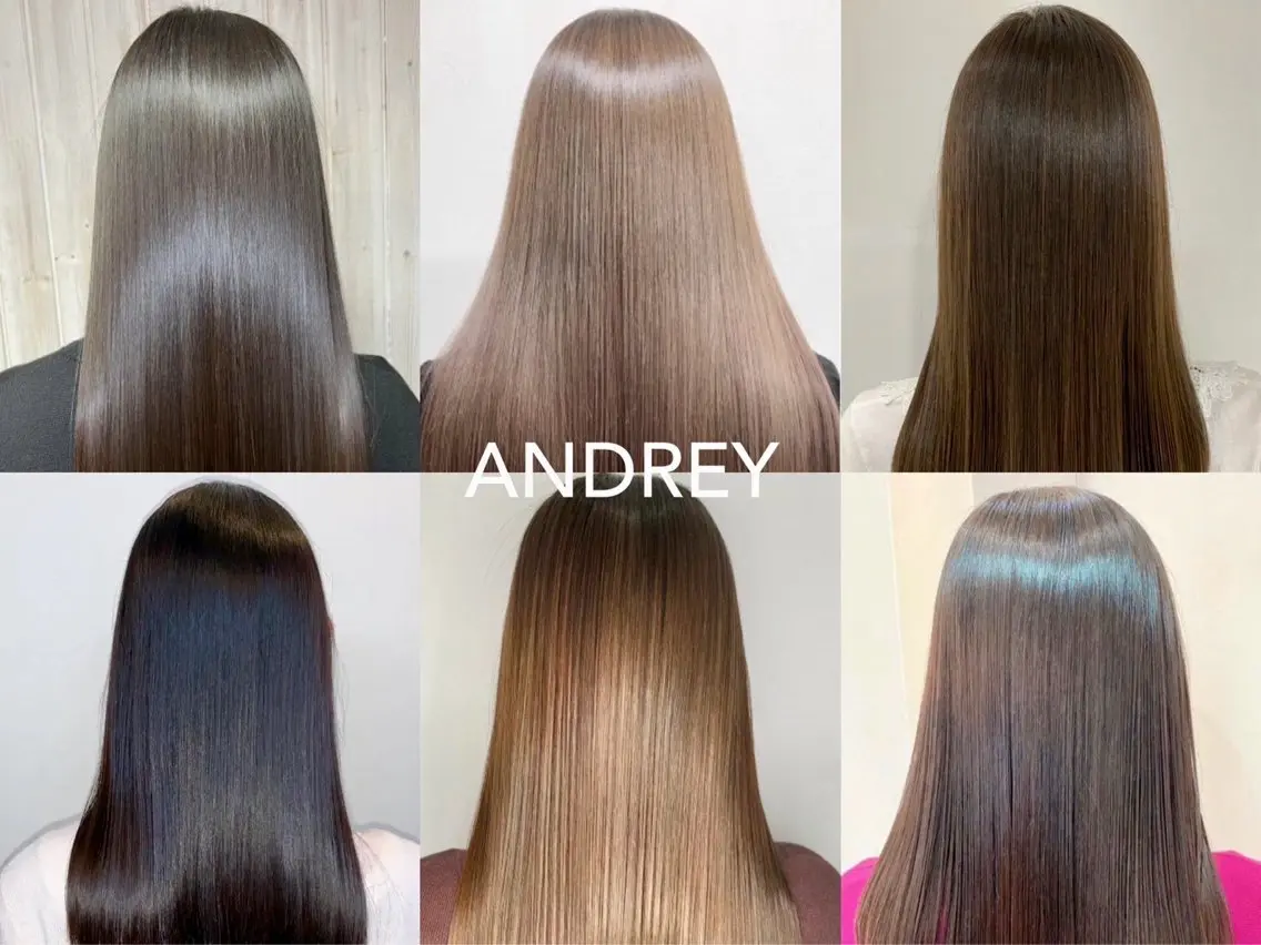 平日限定❣️【本物の髪質改善✨】小顔カット💇♀️+髪質改善アルカリ酸熱トリートメント🤭(oggiotto tr込)の写真