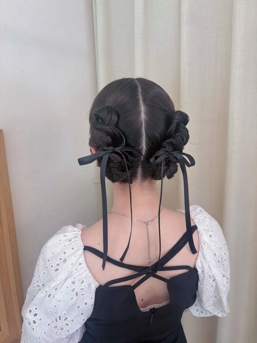 ヘアアレンジ ヘアセット 参列♡デートゆるふわ ヘアメイク🎀みゆうのヘアスタイル