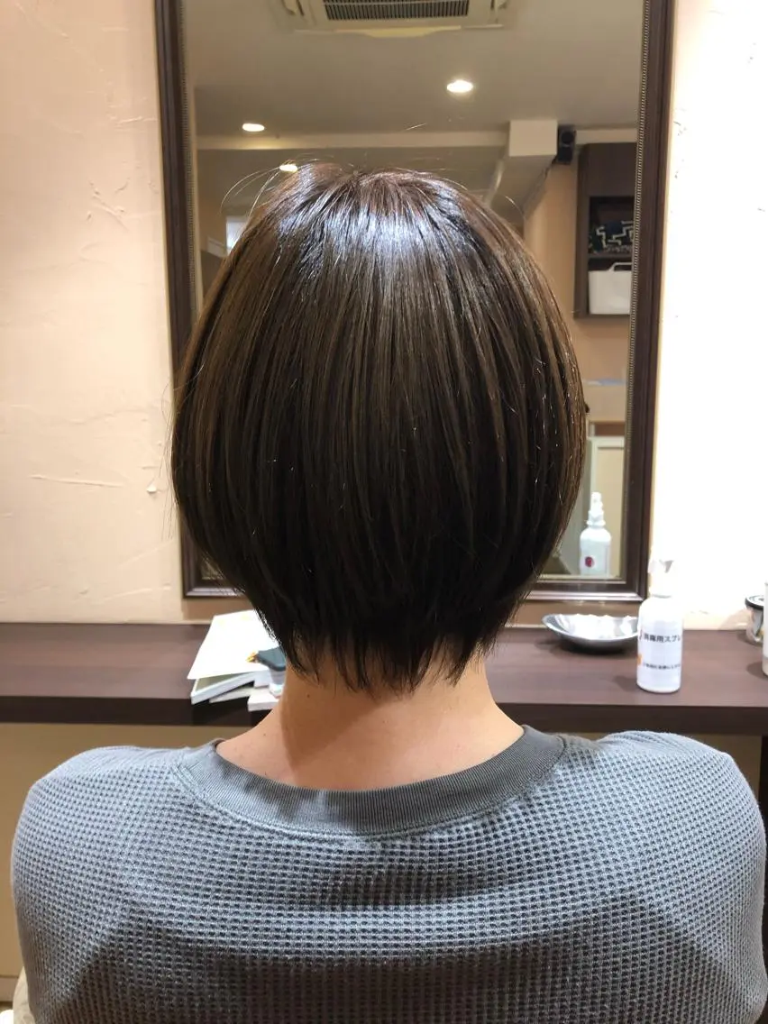 オープン価格⭐︎似合わせカット+艶カラー+トリートメントの写真