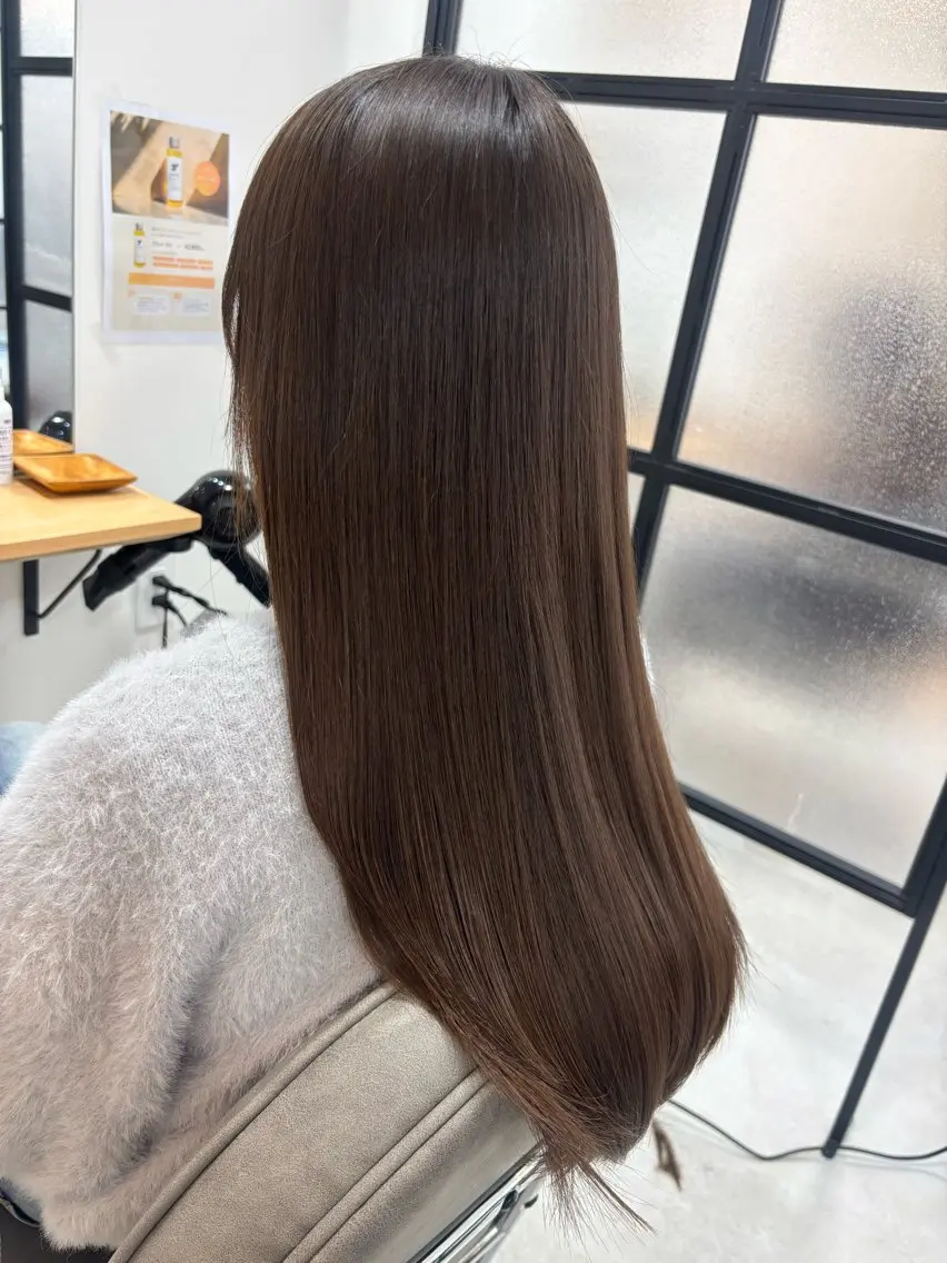 カット 縮毛矯正 トリートメント TELAHAIR 石岡♡Rinaのヘアスタイル