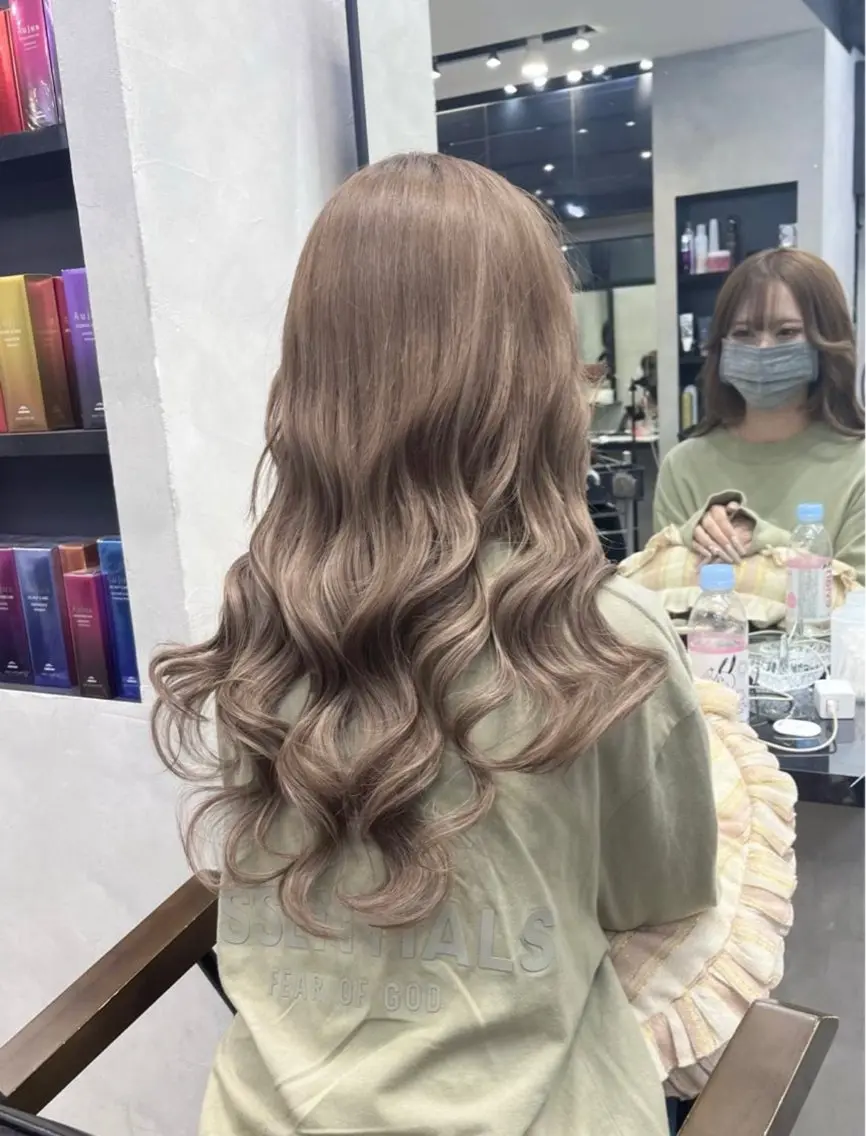 ロング トリートメント ヘアカラー トリートメント 👑最高級エクステ 👑新宿/タイセイのヘアスタイル