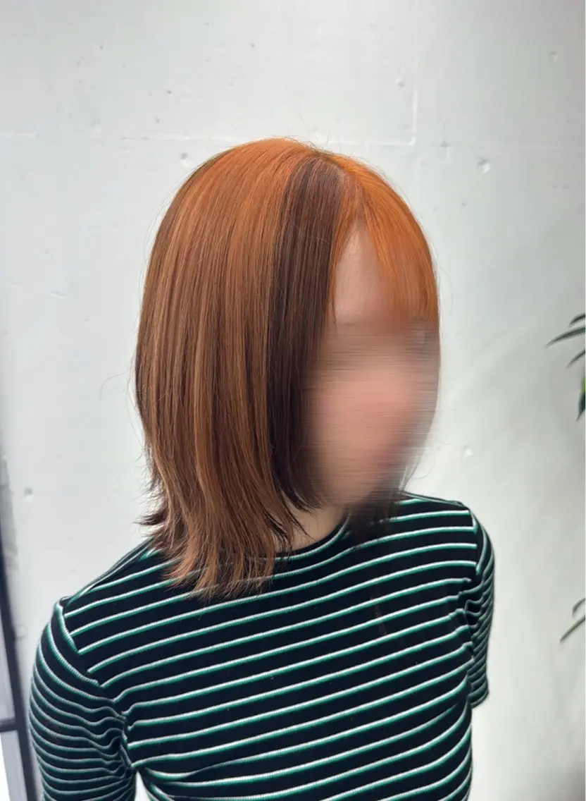 ミディアム カラー ブリーチ ヘアカラー 🩵しの🩵 JILLSTUDIOのヘアスタイル