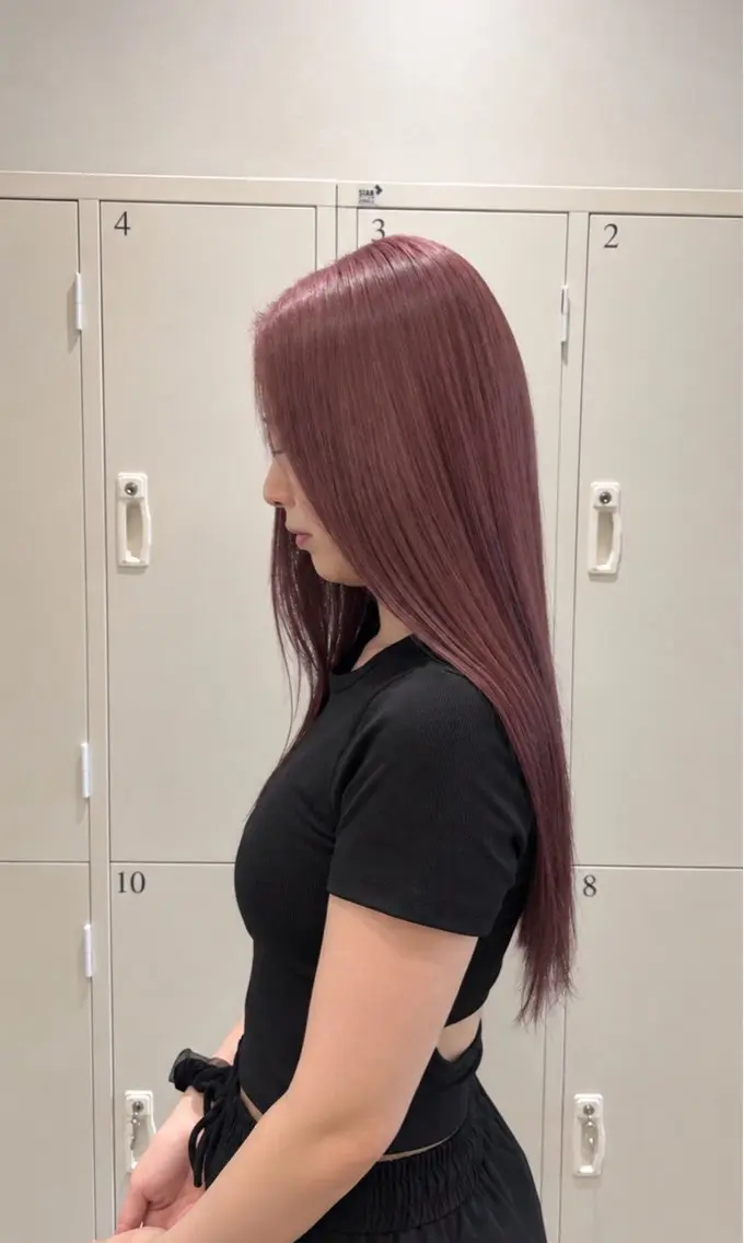ロング 🌈モテ色 村上のぶきのヘアスタイル