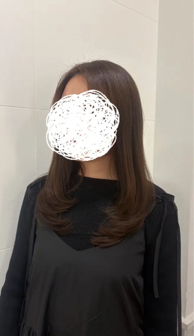 ロング カラー レイヤーカット カット ヘアカラー ayana/ 透明感カラー🫧艶感のヘアスタイル