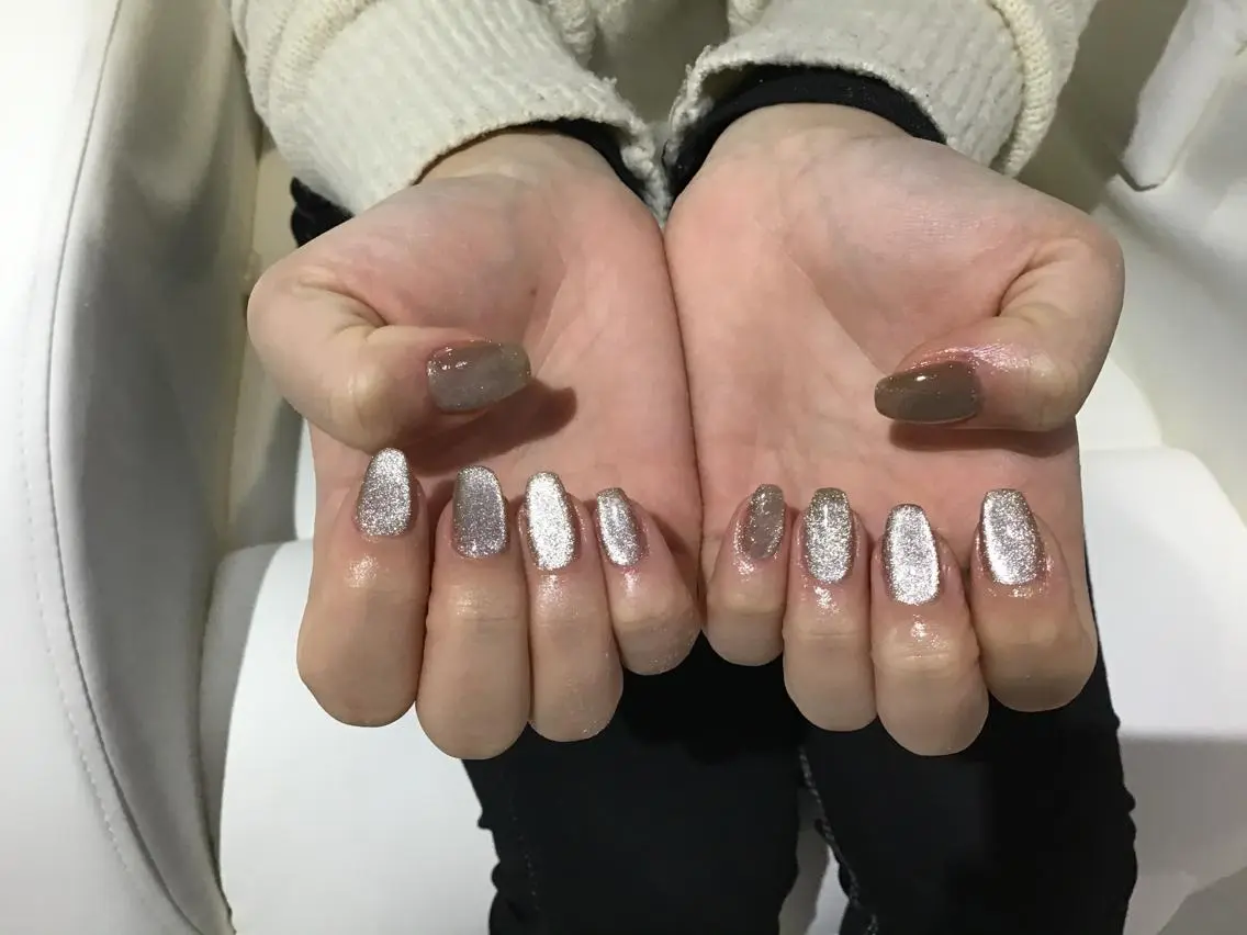 ネイル マグネットネイル ☺︎ NOZOMI☺︎のネイルデザイン