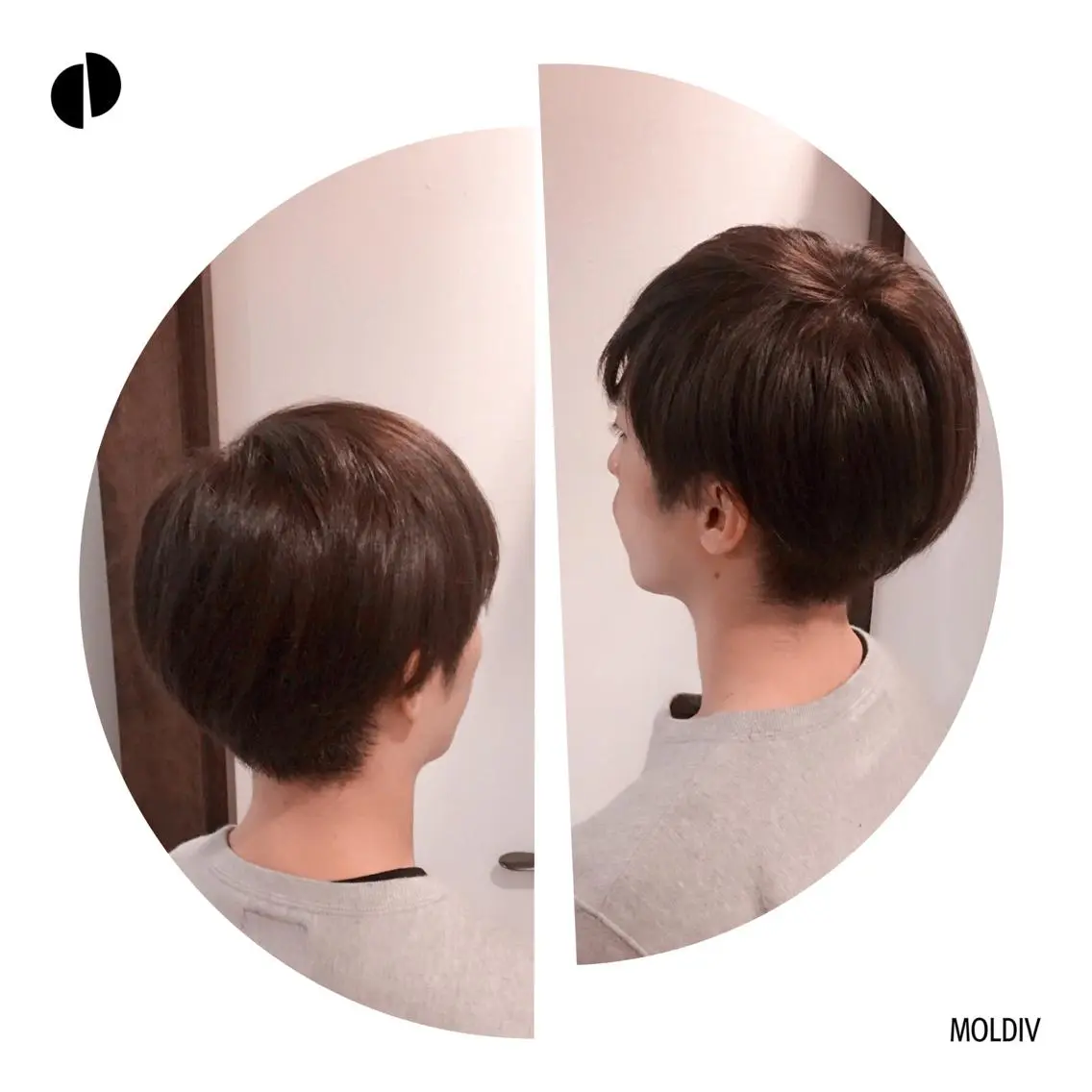 ショート カラー メンズ ツーブロック アッシュ ✨縮毛矯正✨髪質改善 ナカシマ ユミのヘアスタイル