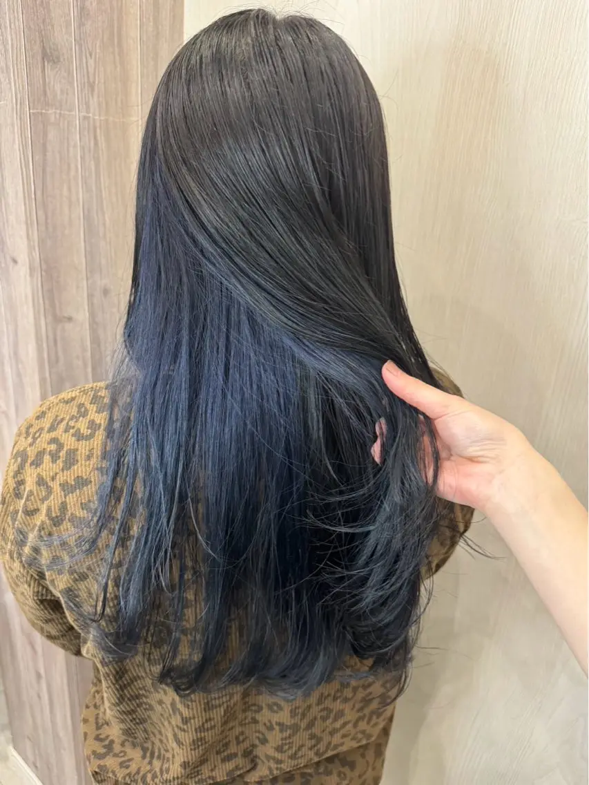 インナーカラーの写真