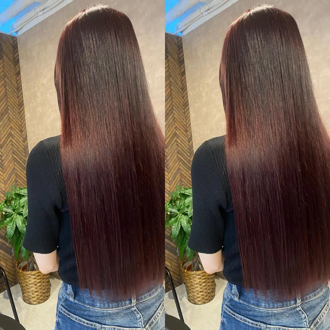 ロング カラー tocca 💜石田愛結💜のヘアスタイル