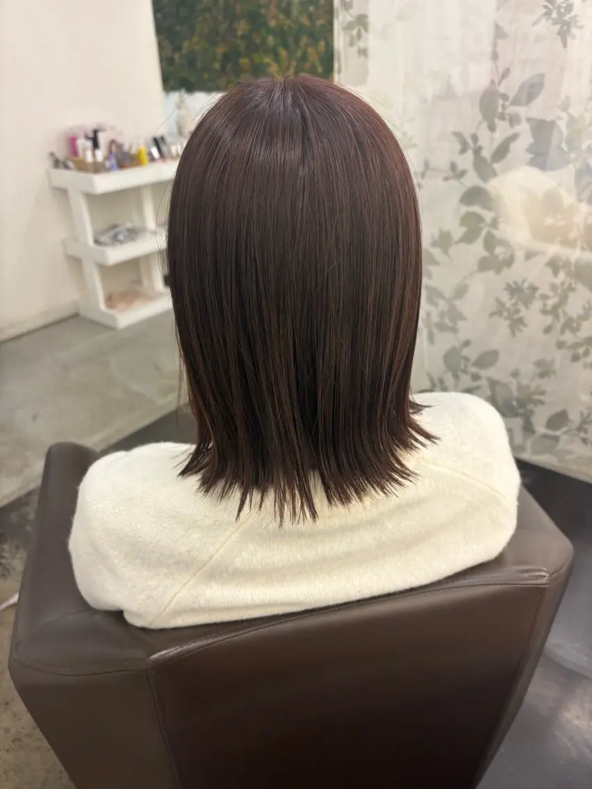 ミディアム カット 田村 匡世のヘアスタイル
