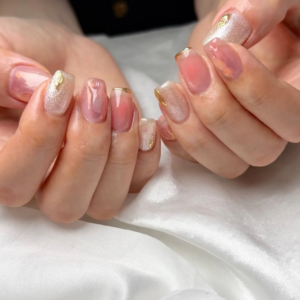 ネイル ハンドネイル 【nailsalon LaMeL】岡崎のネイルデザイン