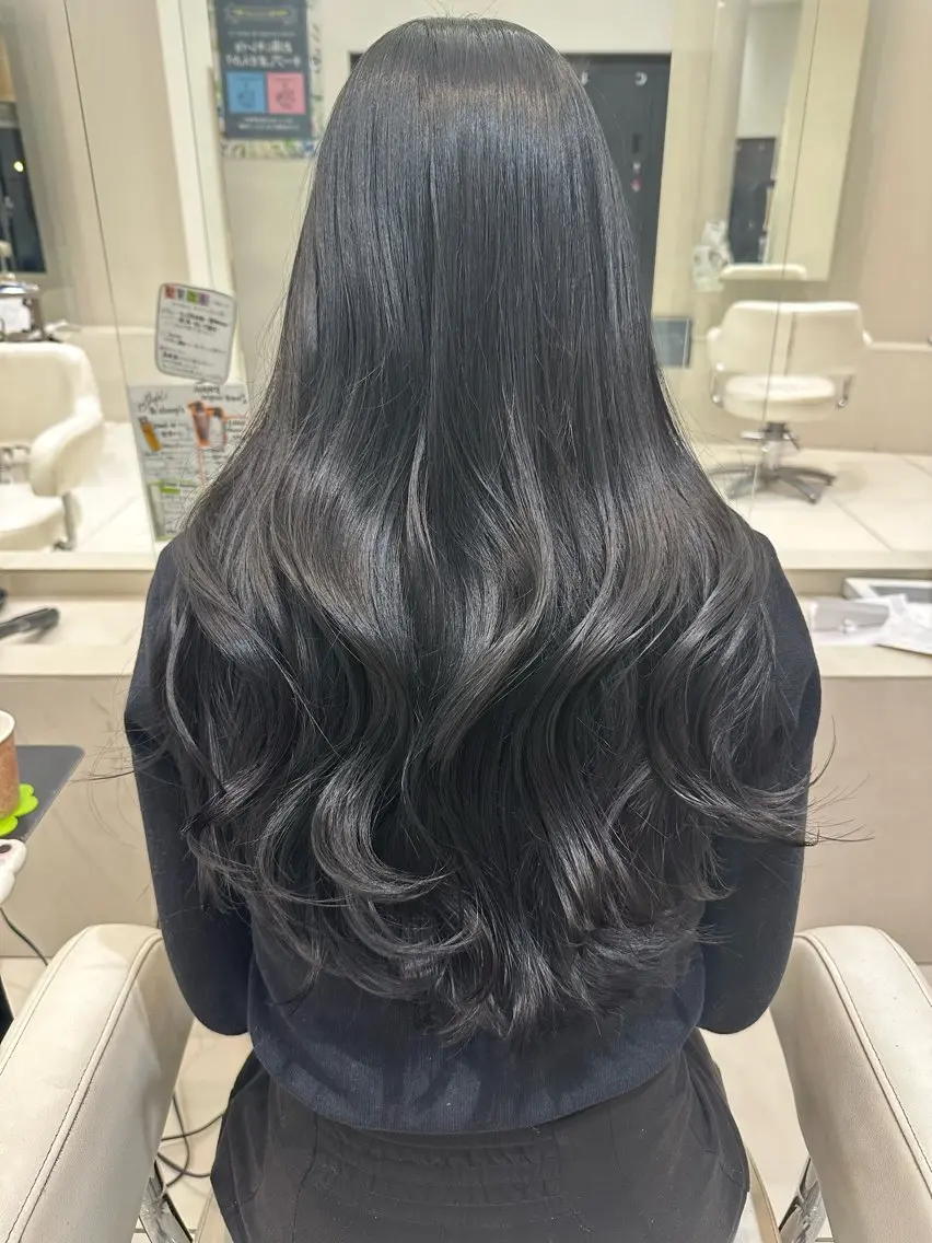 カラー 艶髪/ブリーチなし Wカラー🌺yuiのヘアスタイル